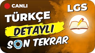 Lgs Türkçe Detaylı Son Tekrar