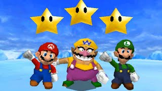 Super Mario 64 Ds - All Secret Star Locations