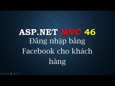 ASP.NET MVC - #46: Đăng nhập bằng tài khoản Facebook | Login with Facebook | TEDU