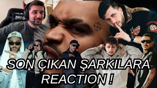 Son Çikan Şarkilara Reaction Tepki̇ Kafayi Yedi̇m Lvbel C5,Şam,Allame,Jefe & Fredd, Stap & Wegh