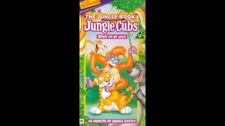 Opening To The Jungle Cubs Born To Be Wild Uk Vhs 1997