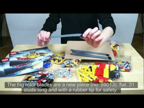 VIDEO : lego technic 9396 helicopter review & time lapse build - year of release: 2012. pieces: 1056. price: £69.99 / us$119.99. building time: 2.5h. ...