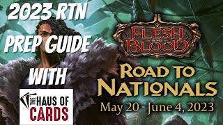 Rtn Prep Guide 2023 Team Haus Of Cards Flesh And Blood Tcg