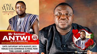 Report From Minister Stein On The Ping Of Director Khemical Mr. Samuel Antwi