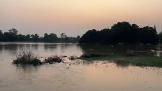 Flood Risk Increases In Bisfi, With The Dhauns River In Spate. Watch