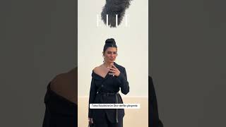 Tuba Büyüküstün Dior Defilesi Çıkışında Yakaladık