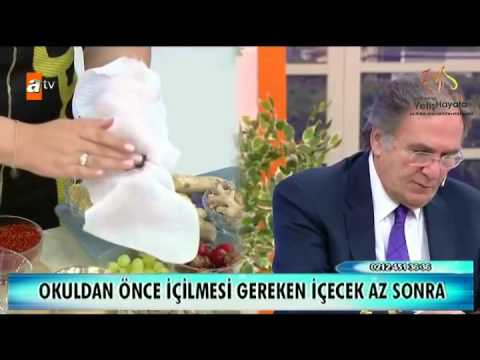 Zahide Ile Yetiş Hayata 18.09.2014 / Okuldan Önce İçilmesi Gereken İçecek Tarifi