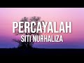 SITI NURHALIZA - Percayalah (Official Lyric Video)