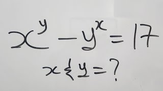 Maths Olympiad | How to solve for X & Y in this equation