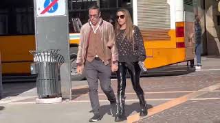 Black Vinyl Pants Street Fashion