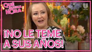 Seguridad Marisol Santacruz No Se Acompleja Ni Por La Edad Ni Por Su Físico Qué Buena Hora