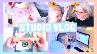 STUDIO VLOG | Restocking Stickers & an Etsy Fail | 026