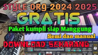 Style Org 2025 Kumplit Siap Manggung.kualitas Hd Super Premium