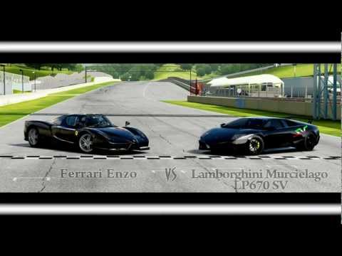 Forza Motorsport 4 Battle Episode 16 Lamborghini Murcielago Lp670 SV Vs 