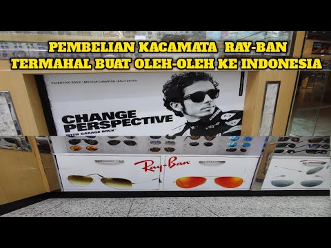 Pembelian kacamata termahal buat oleh-oleh ke Indonesia #rayban #kacamata #denyabukhalid