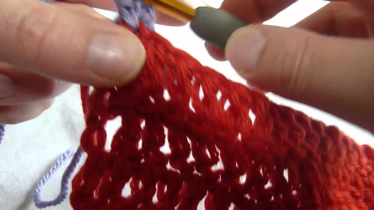 Stitch Scene: How to crochet the Reverse Single Crochet (rev sc ...