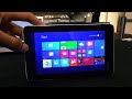 Toshiba Encore Mini Windows 8.1 tablet bemutató videó