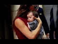 Harper Seven Beckham & Victoria Beckham ( song: Spice Girls Mama )