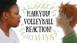Volleyball Player REACTS to HAIKYUU Anime!