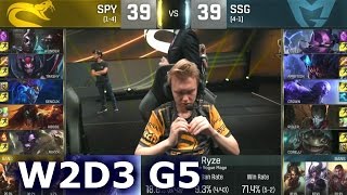 Spy Vs Ssg - Worlds 2016 W2D3 Group D Lol S6 World Championship Week 2 Day 3 Splyce Vs Samsung