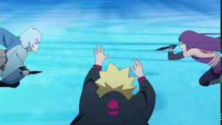 Mitsuki Vs Sumire The Fight Being Stopped By Boruto Twixtor