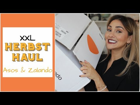 XXL HERBST HAUL | UNBOXING & TRY-ON | asos & Zalando | madametamtam
