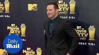 Chris Pratt arrives looking dapper at the MTV Movie & TV Awards - Daily Mail Chris Pratt arrives looking dapper at the MTV Movie & TV Awards - Daily Mail