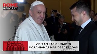 Ministro de Exteriores del Vaticano termina su viaje a Ucrania
