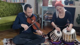 Raga Sindhu Bhairavi - Teen Taal | Muge Kuseyri Tabla - Sendur Aydın Violin