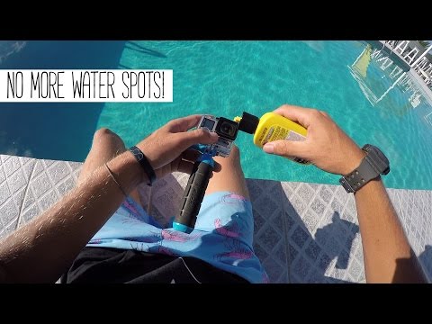 GoPro: How To Get Rid Of 99.9% Of Waterspots.