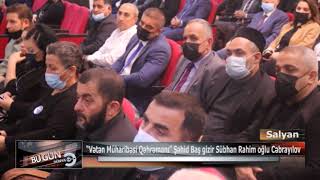 Salyanda Şəhid Baş Gizir Sübhan Rahim Oğlu Cəbrayılov Ildönümü Qeyd Olunub