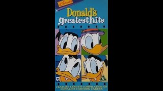 Opening to Donald's Greatest Hits UK VHS (1996)