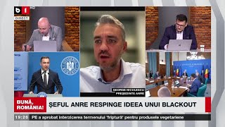 G. Niculescu, Șeful Anre, Despre Facturile Uriașe Din Energie. Există Risc De Blackout? B1Tv8 Oct.