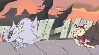 Adult Swim Bumper - Spumco Critters Fence