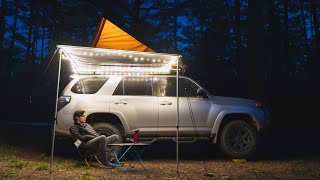 Solo Camping In The Forest