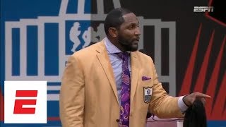 Full Ray Lewis Hall Of Fame Speech 2018 Pro Football Hall Of Fame Espn