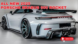 2025 Porsche Brabus 900 Rocket R - Ses, İç Ve Dış