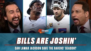 Nick Says Ravens Are Dead, Bills Lost Their Edge, Chiefs All The Way Back? First Things First