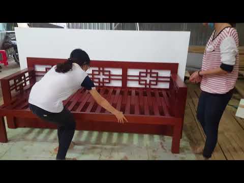 Ghế Sofa Kéo Thành Giường Hiện Đại Có 2 Ngăn Kéo Rộng - Cách Sử Dụng - Nội Thất Mạnh Hệ