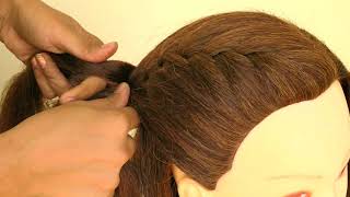 AWESOME HAIRSTYLE FOR COLLEGE/SCHOOL GIRL || COLLEGE GIRL HAIRSTYLE