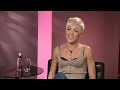 Pink reassures fans after stage stunt goes wrong