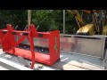 Assembly of the landpride box scraper oh and a try out Assembly of the landpride box scraper oh and a try out