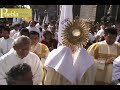 Misa de Corpus Christi en Puebla