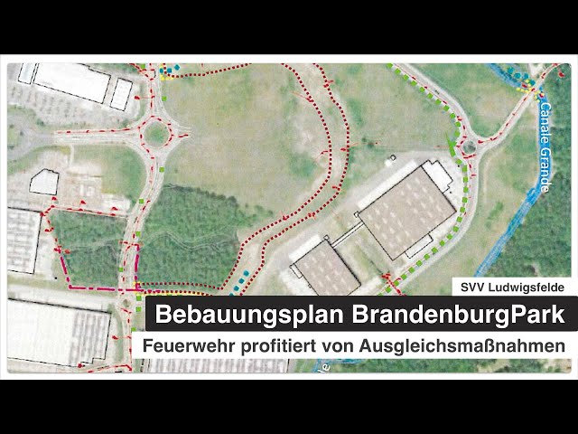 Bebauungsplan Brandenburg Park | Feuerwehr profitiert von Ausgleichsmaßnahmen | SVV Ludwigsfelde