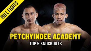 Petchyindee Academys Top 5 Knockouts One Full Fights