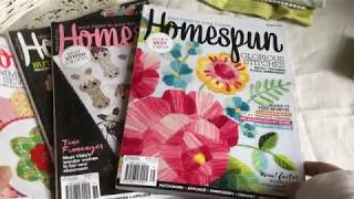 Homespun Magazine flipthrough
