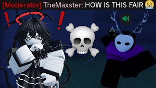 Backstabbing A Moderator As Two Time Pls Dont Ban Me Lol Roblox Forsaken