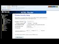 Observa Telecom AW4062 Configuracion wifi.wmv