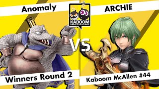 Anomaly King K. Rool Vs Archie Byleth - Wr2 - Kaboom Mcallen