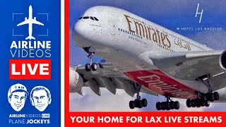 🔴LIVE Los Angeles (LAX) Airport Plane Spotting | LIVE Plane Spotting from the H Hotel